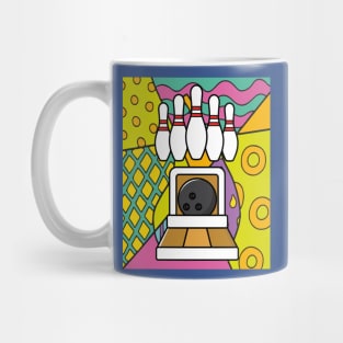 Destroy Pin Bowling Skittles Ball Mug